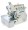 Juki MO6743 DA 6Thread Serger Overlock Safety Stitch Serger with Table and Motor