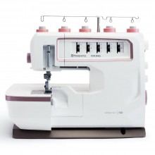 Husqvarna Viking Amber Air S500 Serger And Coverstitch Combo