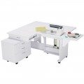 Koala Quilters Vision Cabinet With Caddie White