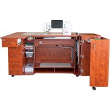 Horn of America New Model 9479 Sewing Embroidery and Serger Combo Cabinet