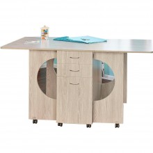 Koala Cutting Table Grey Oak