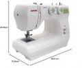 Janome 2212 12 Stitch Full Size Freearm Sewing Machine 860SPM
